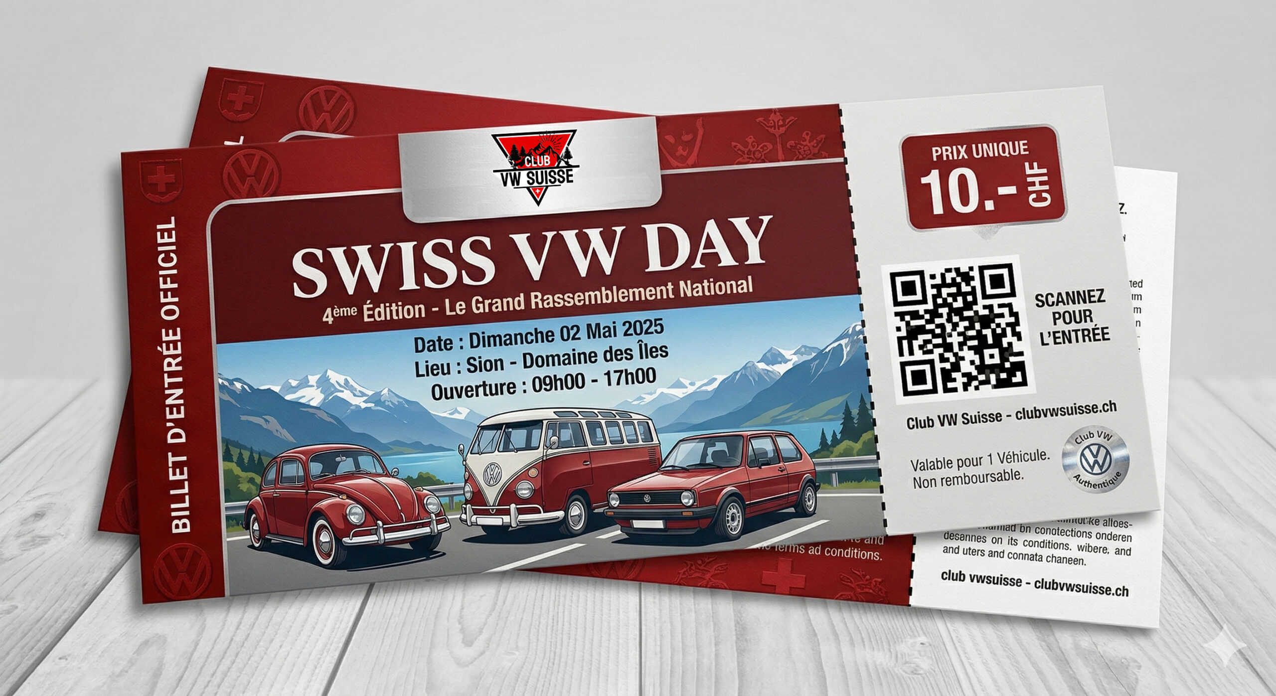 Billet SWISS VW DAY N°4 (Copie)